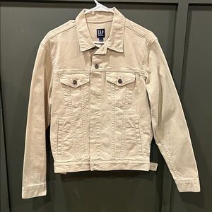 GAP Men's Beige Denim Jacket